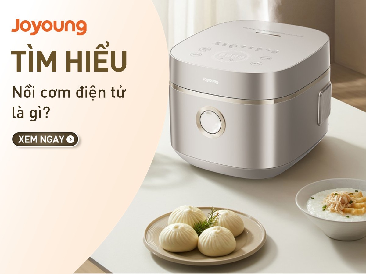 Nồi cơm điện tử là gì? Cấu tạo và phân biệt các loại phổ biến
