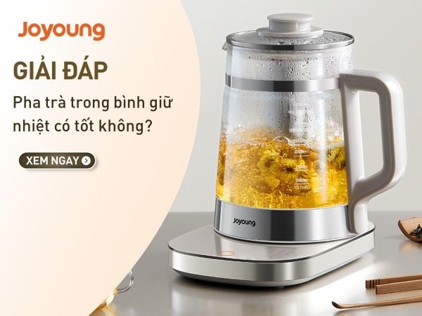 Có nên pha trà trong bình giữ nhiệt? 3 nguy cơ tiềm ẩn