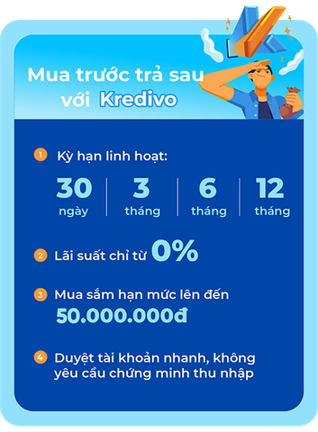 Joyoung Kredivo mua trước trả sau