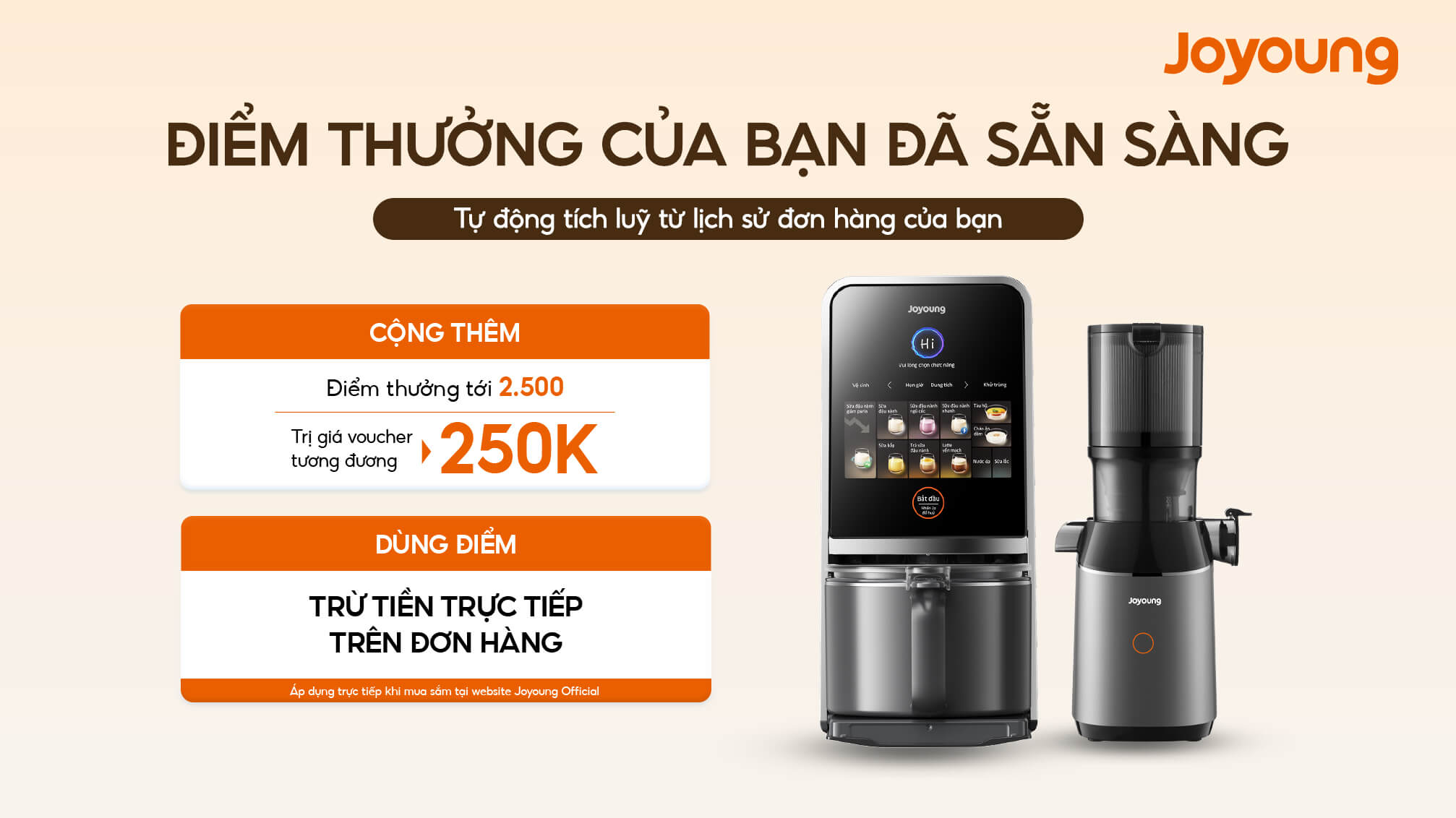 Tích điểm thưởng - Nhận ưu đãi