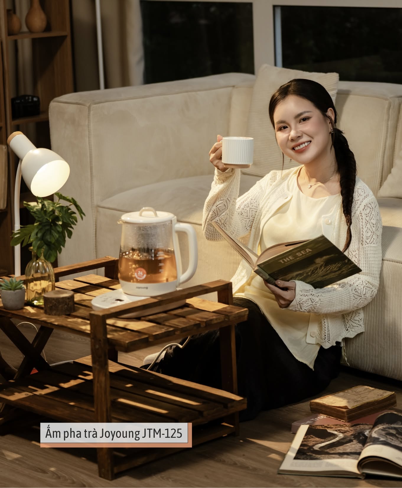 Ấm pha trà đa năng Joyoung JTM-125