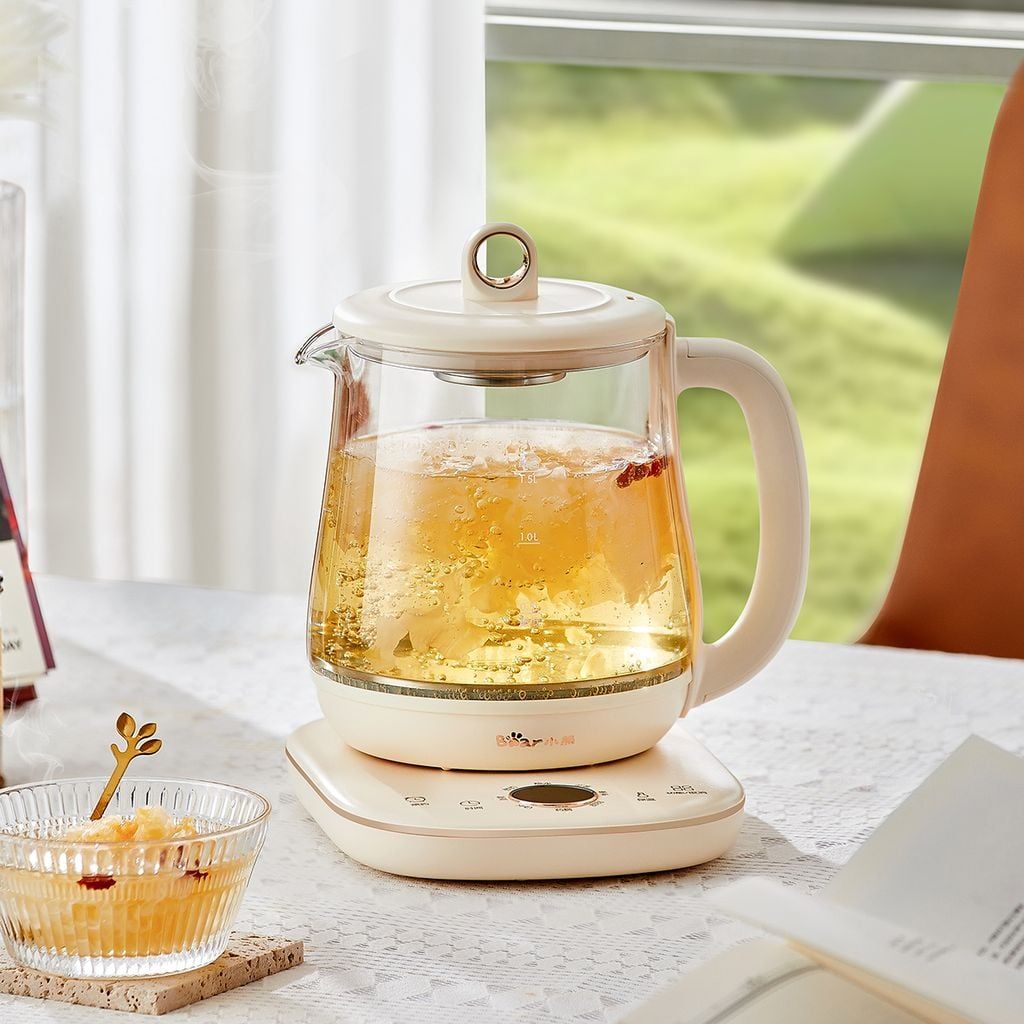 Ấm pha trà bằng thủy tinh Bear