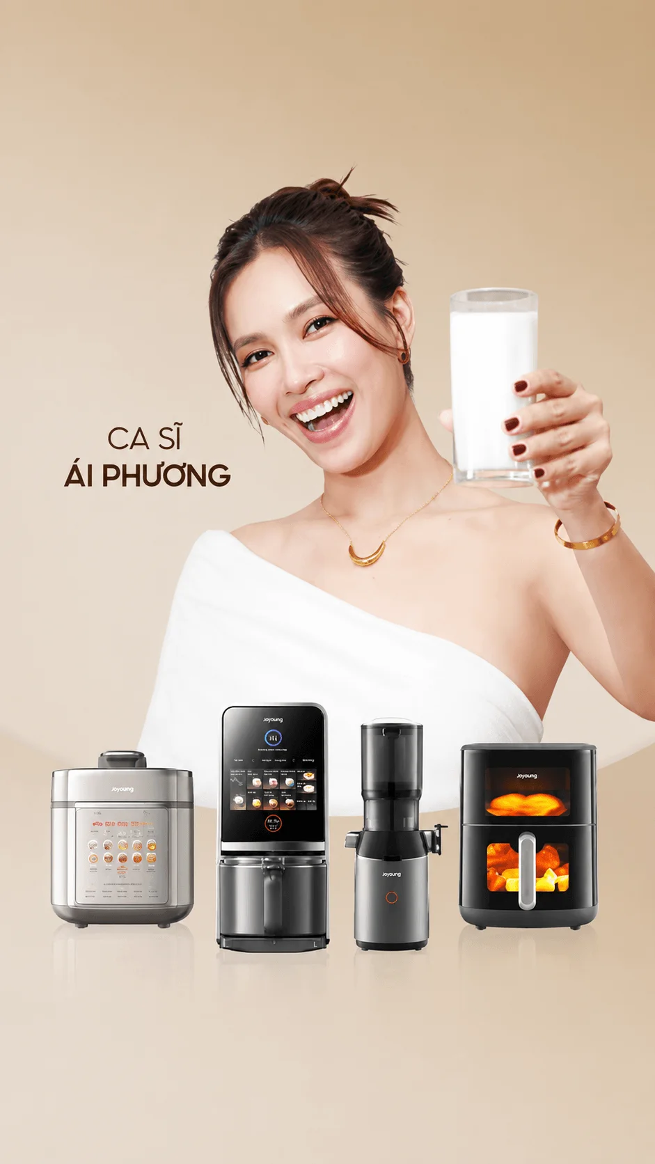 Joyoung Official Store banner phai flash sale