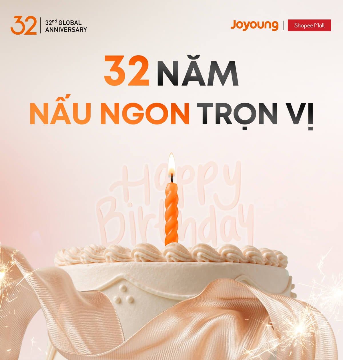 Joyoung 32 năm nấu ngon trọn vị