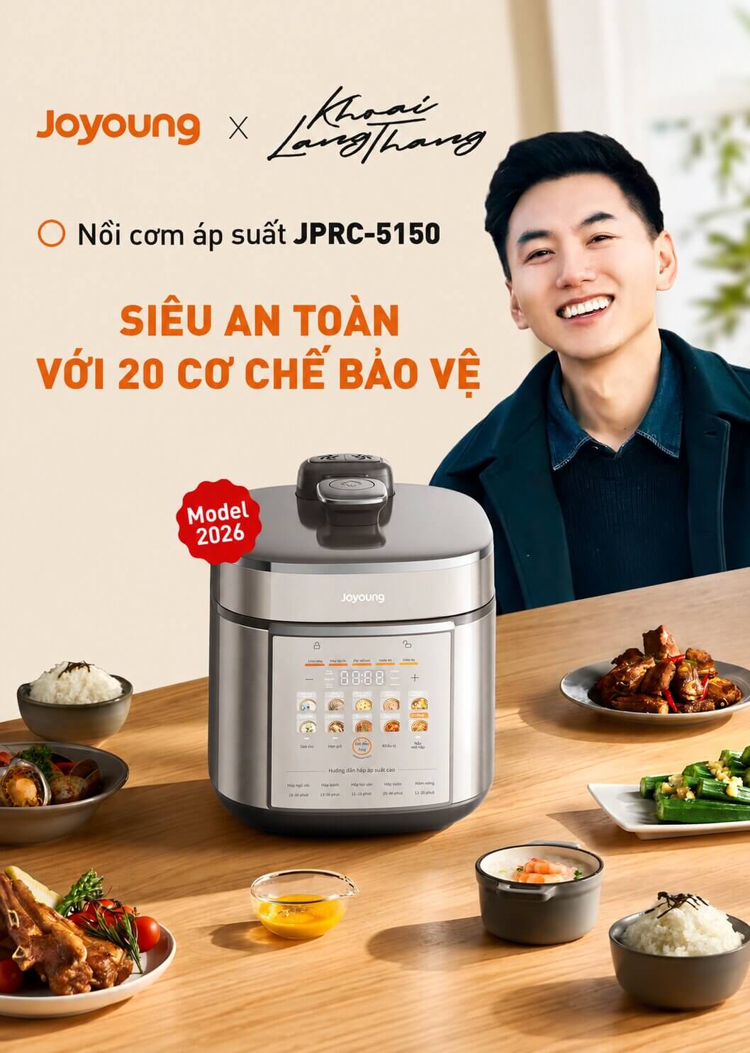 Nồi cơm áp suất JPRC-5150 