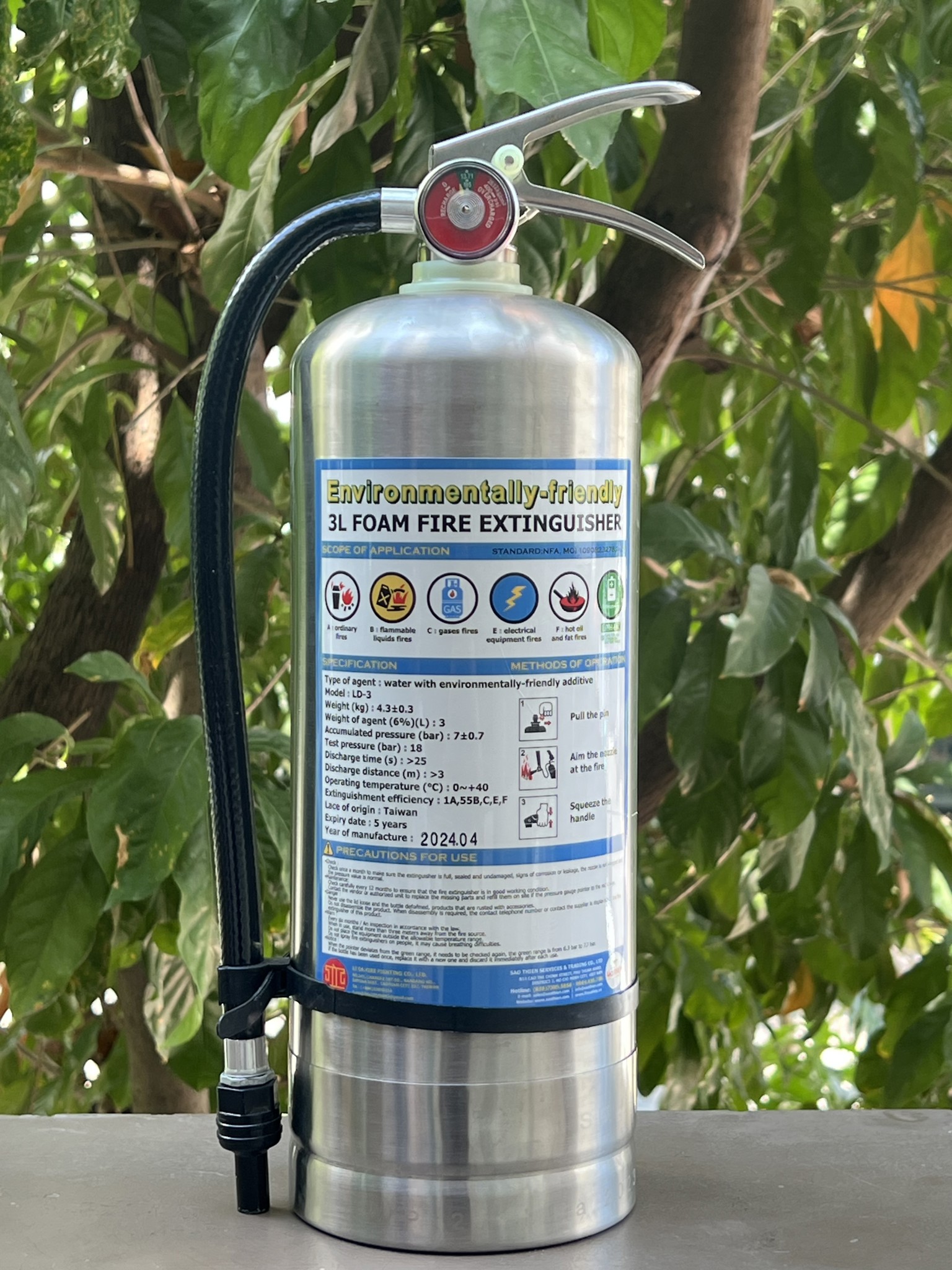 TẦM QUAN TRỌNG CỦA BÌNH CHỮA CHÁY TRONG GIA ĐÌNH