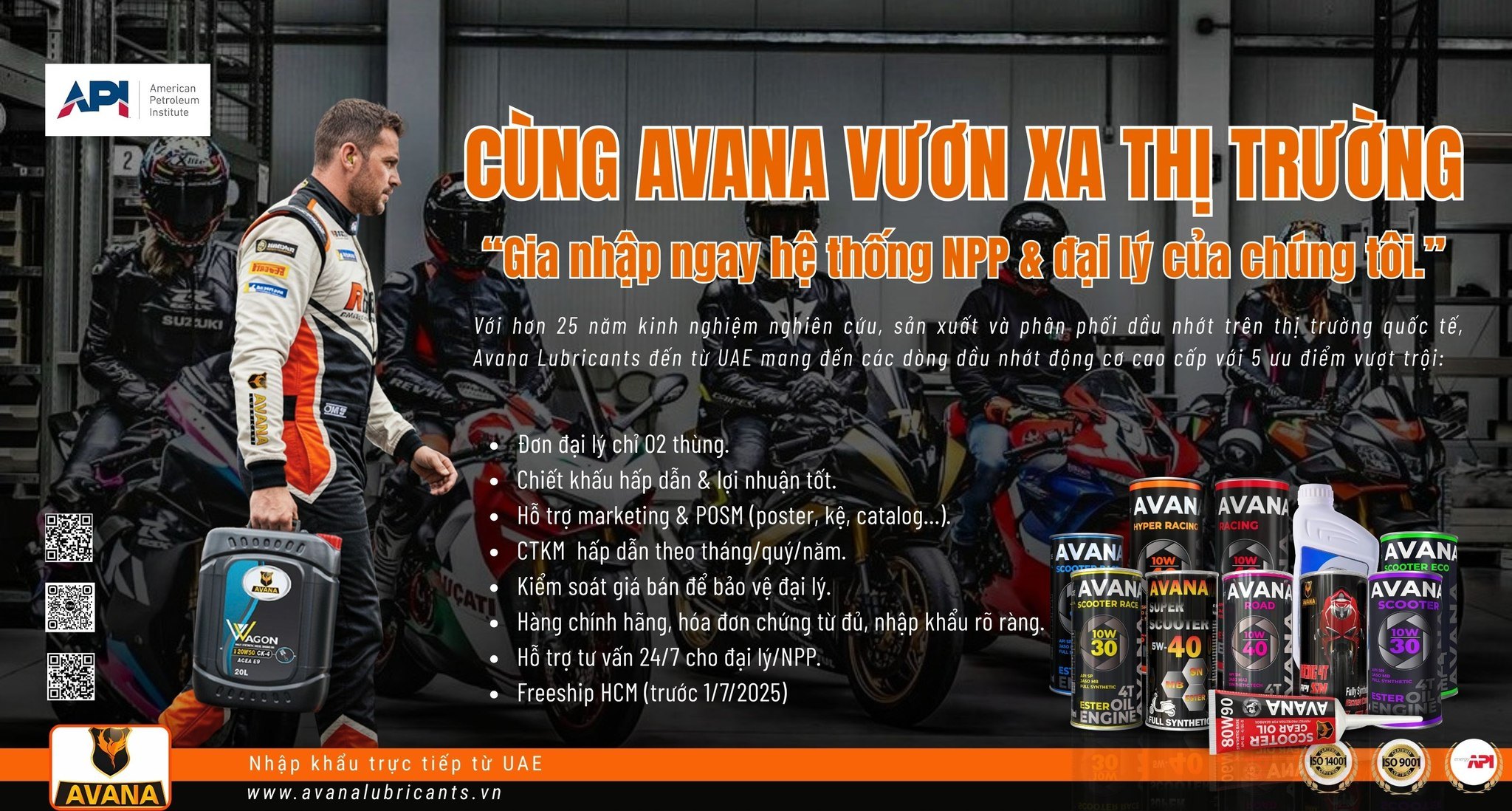 CÙNG AVANA VƯƠN XA THỊ TRƯỜNG!
