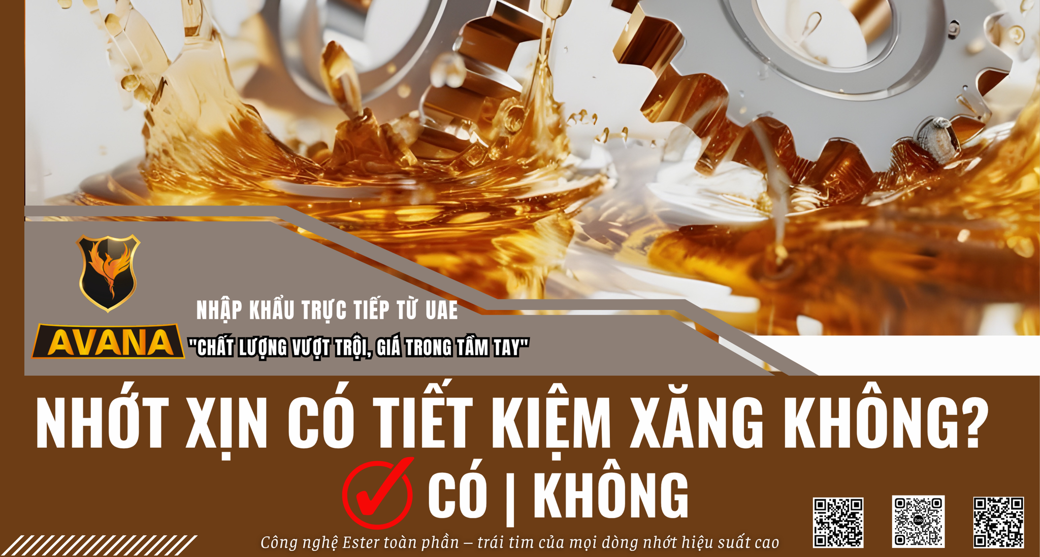 NHỚT “XỊN” CÓ GIÚP TIẾT KIỆM XĂNG KHÔNG?