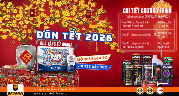 🎉 CHƯƠNG TRÌNH KHUYẾN MÃI TẾT BÍNH NGỌ 2026 – AVANA 🎉