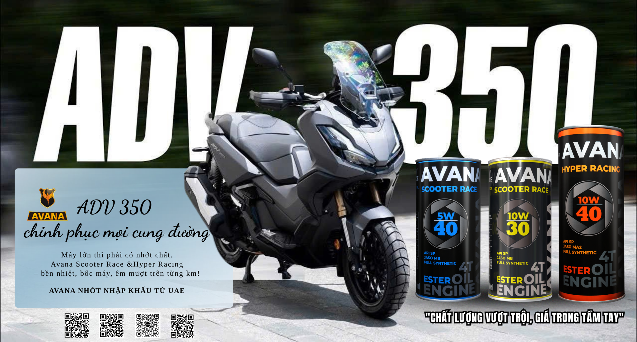 ADV 350 & Avana chinh phục mọi cung đường!