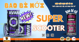 AVANA SUPER SCOOTER – BAO BÌ MỚI, ĐẲNG CẤP MỚI!