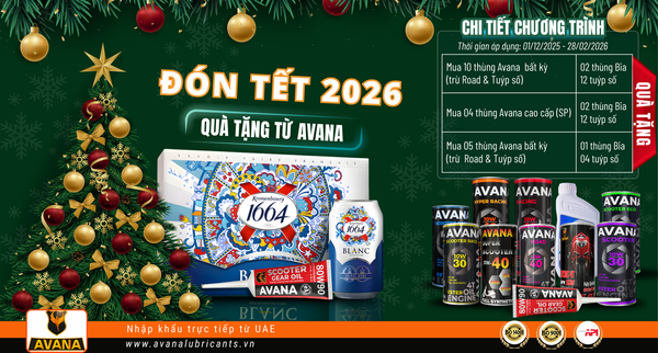 THÔNG BÁO CHƯƠNG TRÌNH KHUYẾN MÃI – ĐÓN TẾT 2026 CÙNG AVANA