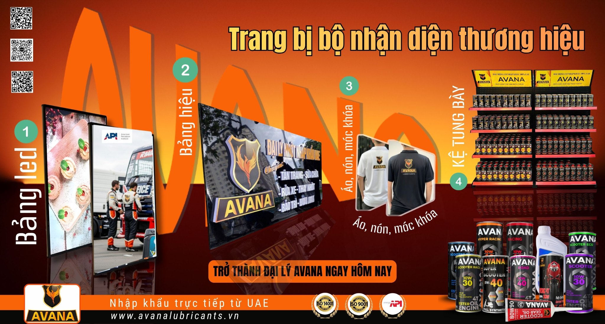 TRỞ THÀNH ĐẠI LÝ AVANA – NHẬN HỖ TRỢ XÂY DỰNG HÌNH ẢNH THƯƠNG HIỆU TOÀN DIỆN
