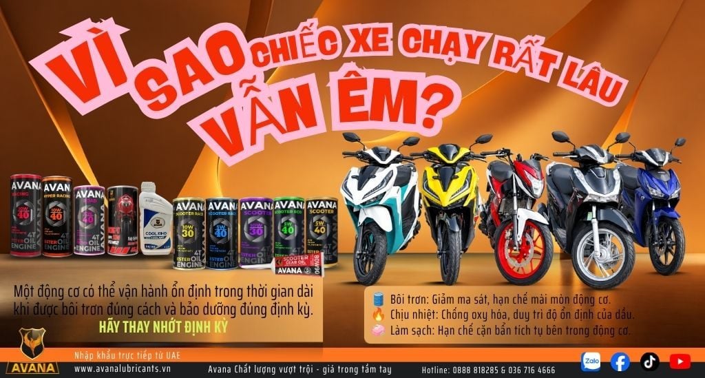 XE CHẠY LÂU VẪN ÊM – DẦU NHỚT ĐÓNG VAI TRÒ GÌ?