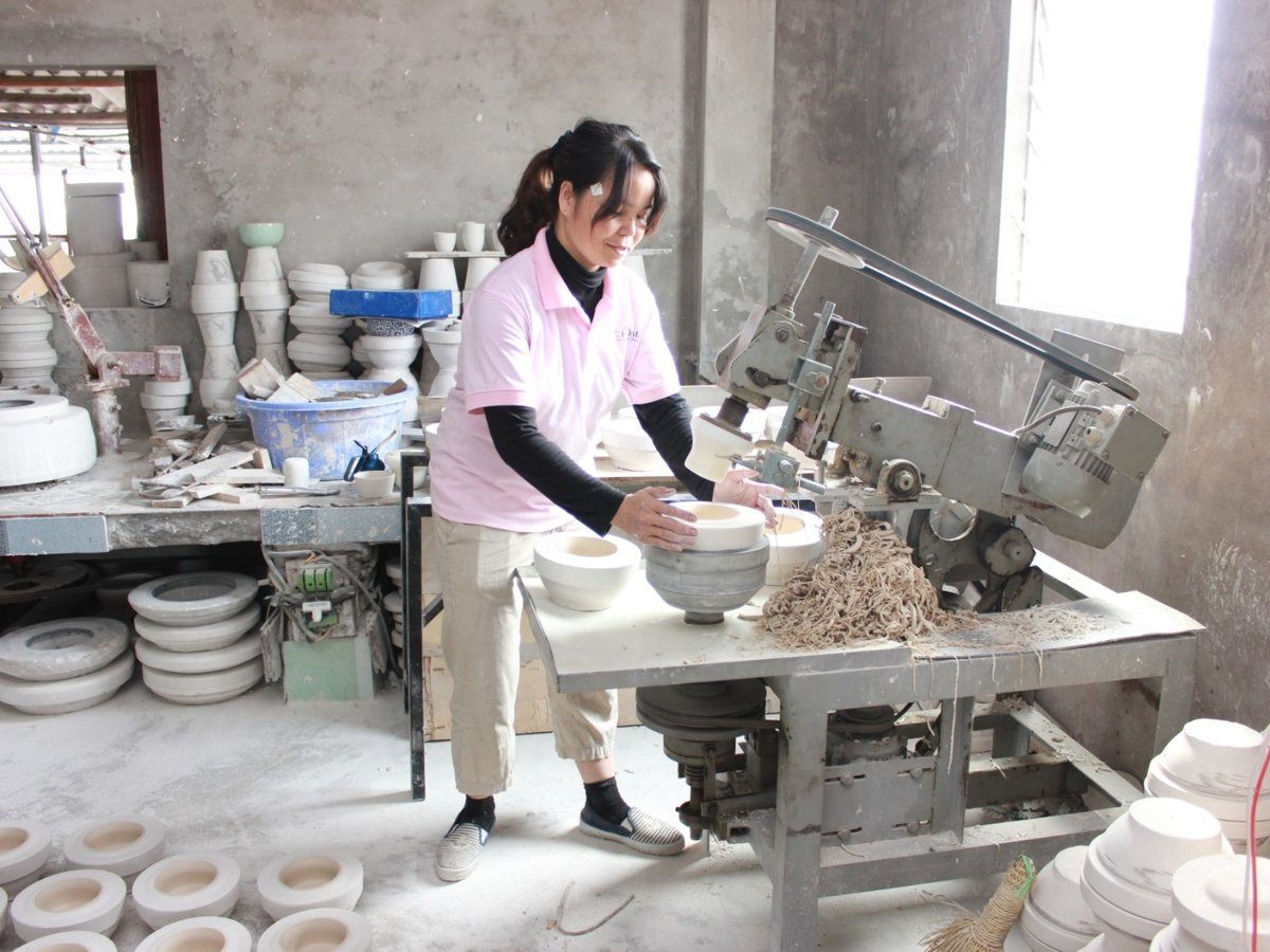 Tại sao gốm cần nung ở nhiệt độ cao?