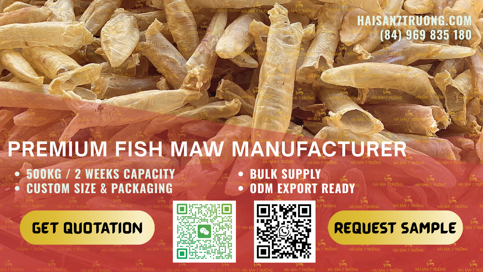 FOR FACTORY - BULK ORDERS