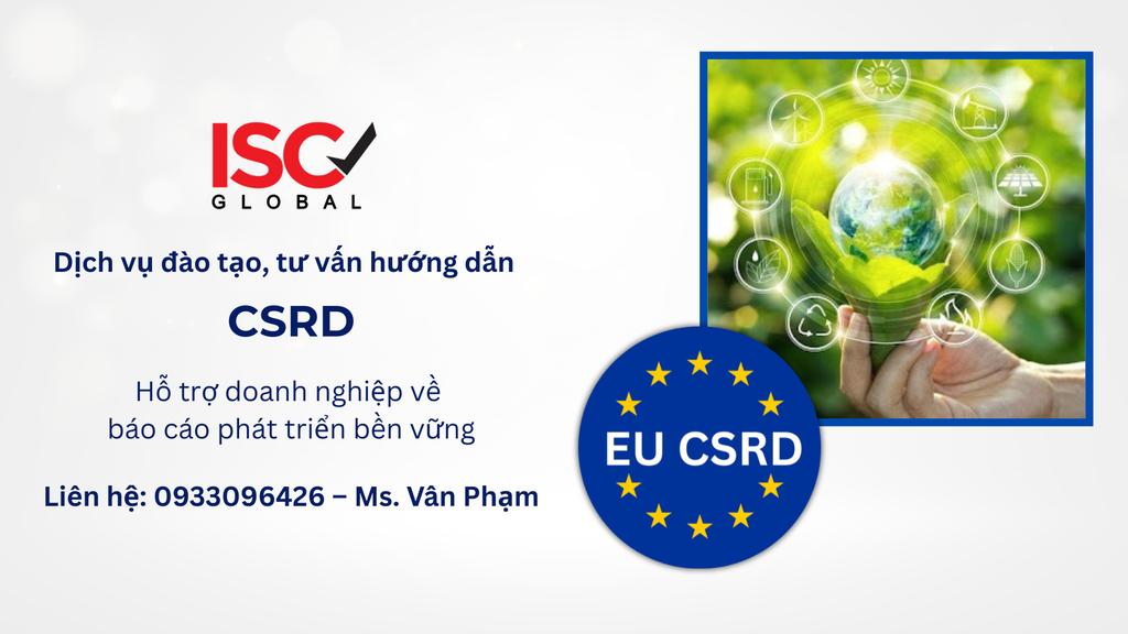 Dịch vụ đào tạo, tư vấn hướng dẫn về CSRD