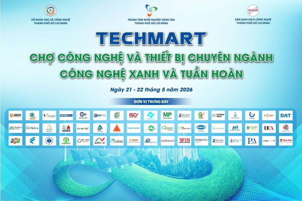 THÔNG BÁO: ISC VIỆT NAM THAM GIA TRƯNG BÀY TẠI TECHMART CÔNG NGHỆ XANH VÀ TUẦN HOÀN 2026