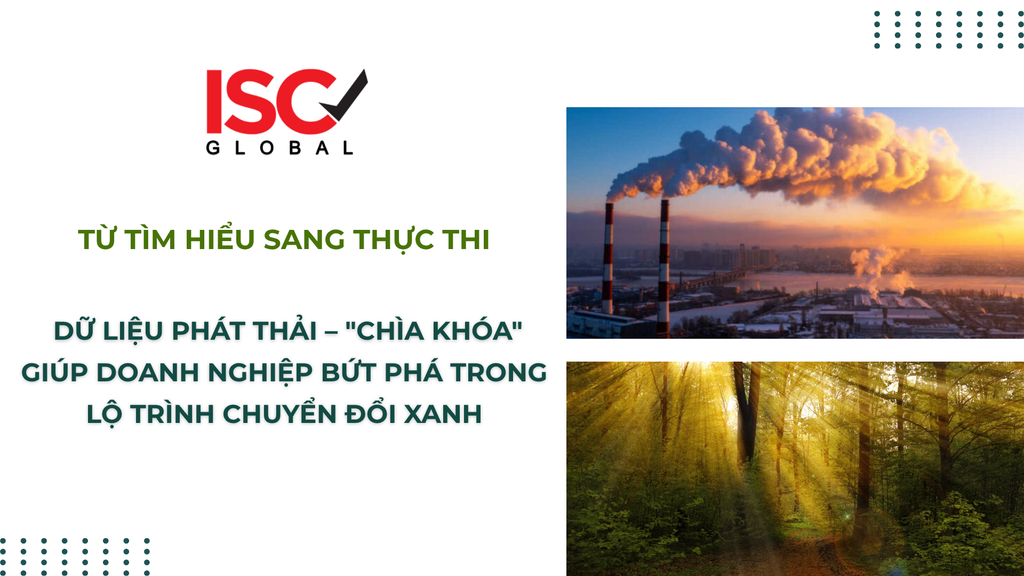 TỪ TÌM HIỂU SANG THỰC THI: DỮ LIỆU PHÁT THẢI – 