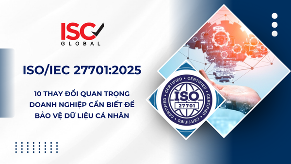 ISO/IEC 27701:2025 – 10 Thay Đổi Quan Trọng Doanh Nghiệp Cần Biết Để Bảo Vệ Dữ Liệu Cá Nhân