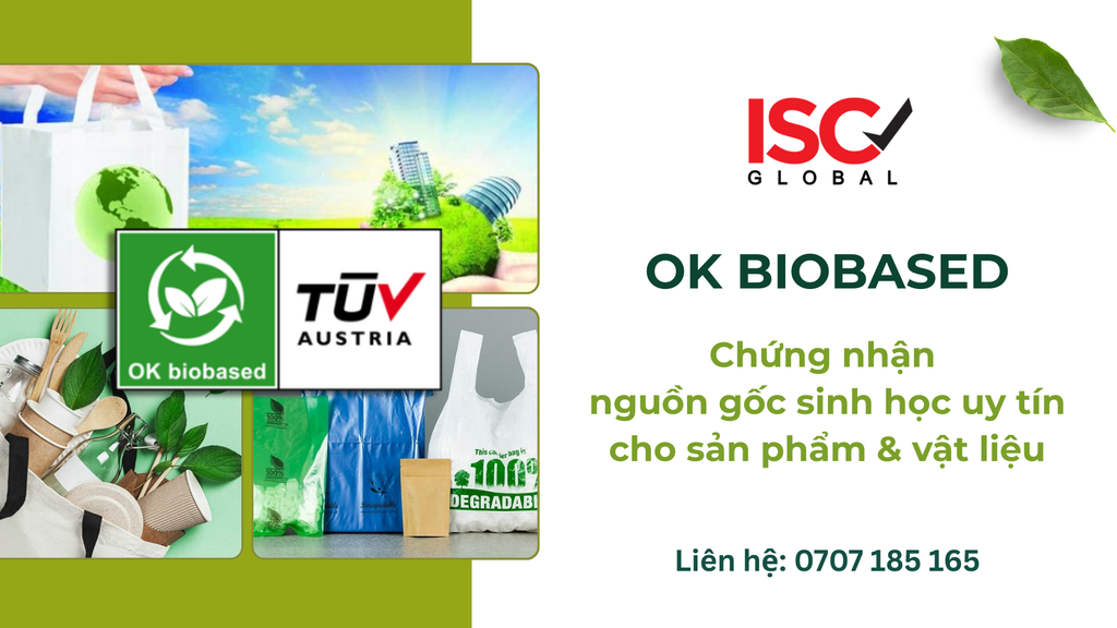 OK Biobased - Chứng Nhận Nguồn Gốc Sinh Học Uy Tín Cho Sản Phẩm & Vật Liệu