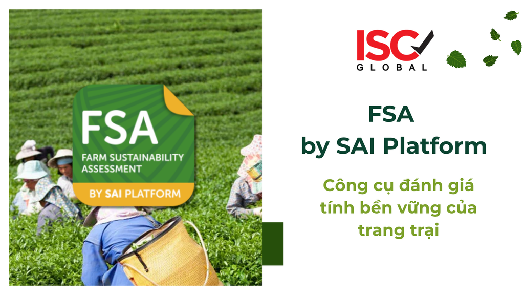 Nâng Tầm Nông Sản Việt Với Tiêu Chuẩn Nông Nghiệp Bền Vững FSA - Giải Pháp Tư Vấn Toàn Diện Từ ISC Việt Nam