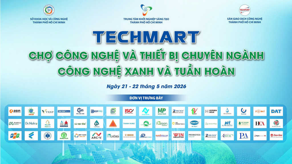ISC VIỆT NAM ĐỒNG HÀNH CÙNG DOANH NGHIỆP THÚC ĐẨY KINH TẾ TUẦN HOÀN TẠI TECHMART 2026