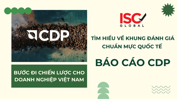 BÀI 1: TÌM HIỂU VỀ KHUNG ĐÁNH GIÁ CHUẨN MỰC QUỐC TẾ - BÁO CÁO CDP
