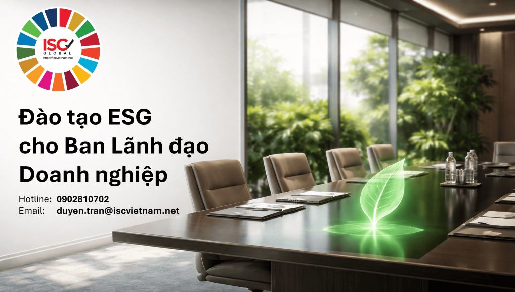 Đào tạo nhận thức ESG cho Ban Lãnh đạo: Tại sao tư duy phát triển bền vững phải bắt đầu từ cấp quản trị cao nhất?