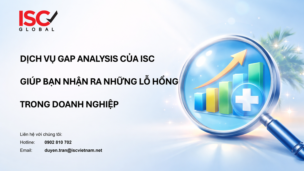 KIỂM TRA SỨC KHỎE DOANH NGHIỆP VỚI DỊCH VỤ GAP ANALYSIS CỦA ISC