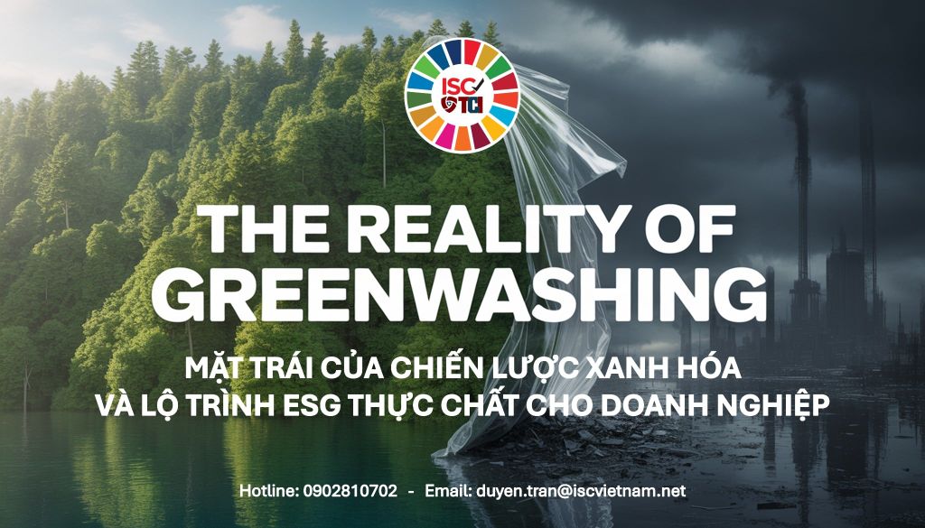 MẶT TRÁI CỦA CHIẾN LƯỢC XANH HÓA: TẨY XANH, RỦI RO PHÁP LÝ VÀ LỘ TRÌNH ESG THỰC CHẤT CHO DOANH NGHIỆP