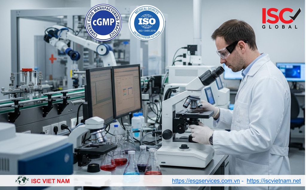 CHINH PHỤC ĐỈNH CAO CHẤT LƯỢNG: GIẢI PHÁP TƯ VẤN CHỨNG NHẬN GMP TOÀN DIỆN TỪ ISC VIỆT NAM