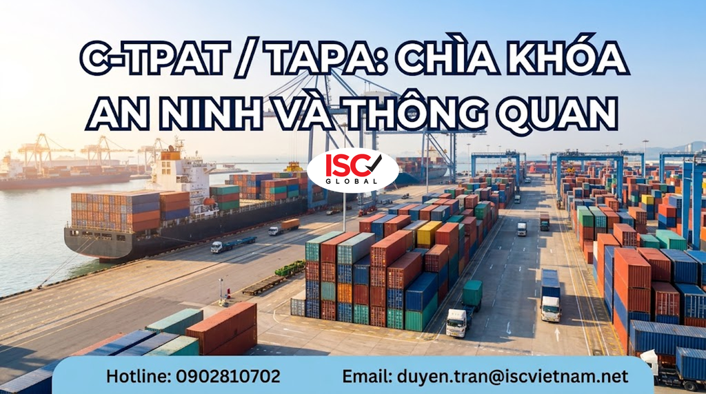 ƯU TIÊN THÔNG QUAN MỸ, BẢO VỆ HÀNG HÓA GIÁ TRỊ CAO VỚI CHỨNG NHẬN C-TPAT / TAPA