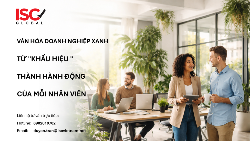VĂN HÓA DOANH NGHIỆP XANH: CÁCH BIẾN ESG TỪ 