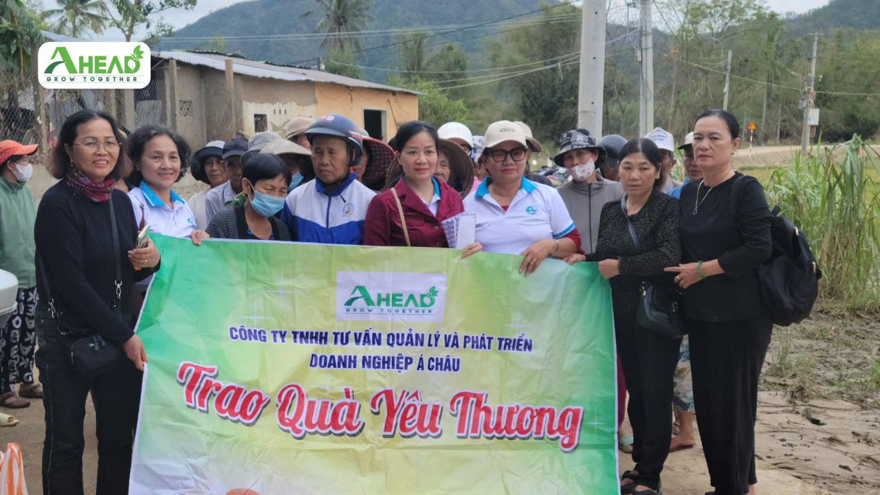 AHEAD lan tỏa tinh thần sẻ chia – Hỗ trợ bà con vùng lũ tại Đắk Lắk