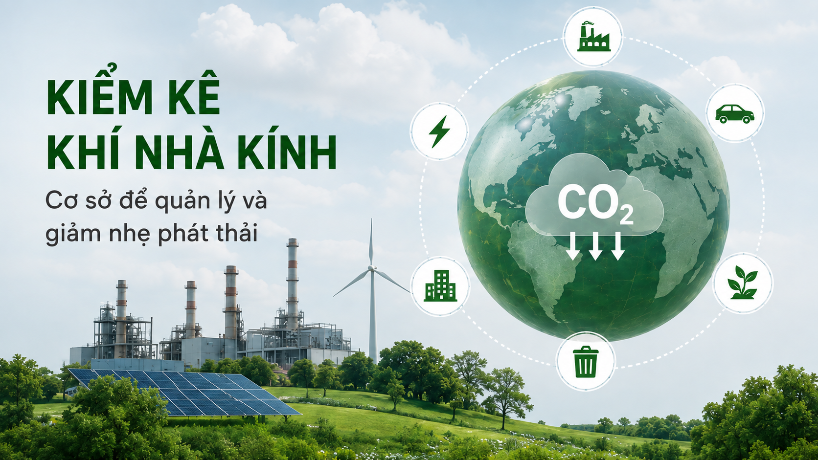 Kiểm kê khí nhà kính 2026: Doanh nghiệp nào cần nộp báo cáo