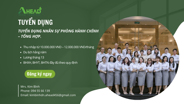 TUYỂN DỤNG NHÂN SỰ PHÒNG HÀNH CHÍNH – TỔNG HỢP.