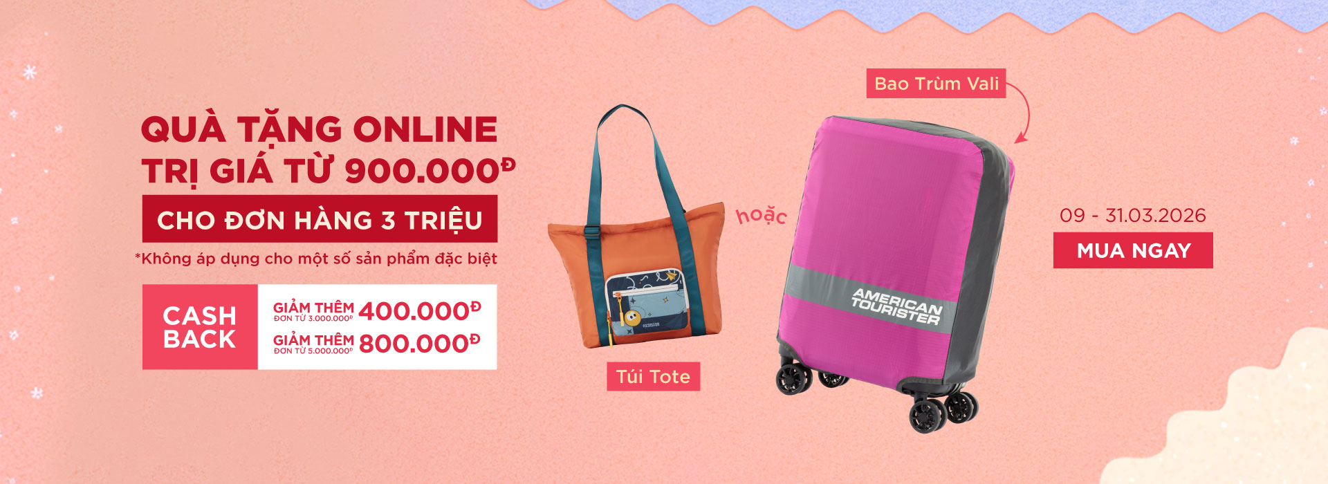 Quà tặng tháng 3