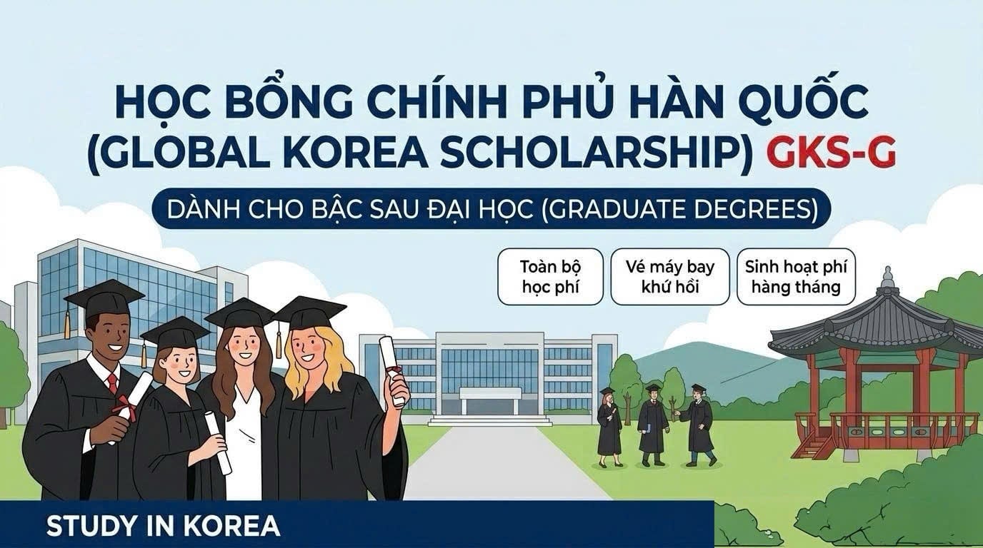 HỌC BỔNG CHÍNH PHỦ HÀN QUỐC GKS-G
