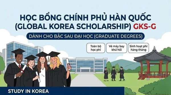 HỌC BỔNG CHÍNH PHỦ HÀN QUỐC GKS-G