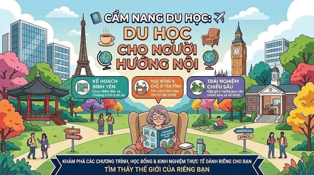 Cẩm nang du học dành cho những bạn hướng nội