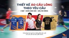 Thiết kế áo cầu lông theo yêu cầu: Quy trình đặt áo đẹp, đúng nhận diện