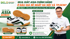 Mua giày Asia chính hãng ở đâu giá rẻ nhất Hà Nội và TP.HCM? Belo Sport – Nhà phân phối giày Asia hàng đầu Việt Nam