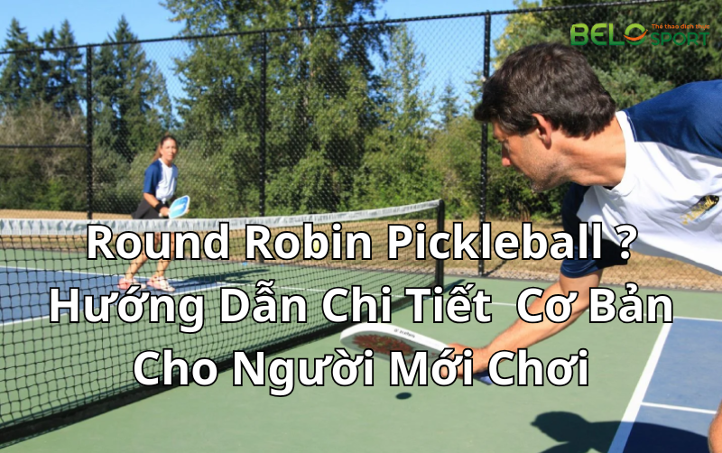 Round Robin Pickleball ? Hướng Dẫn Chi Tiết  Cơ Bản Cho Người Mới Chơi