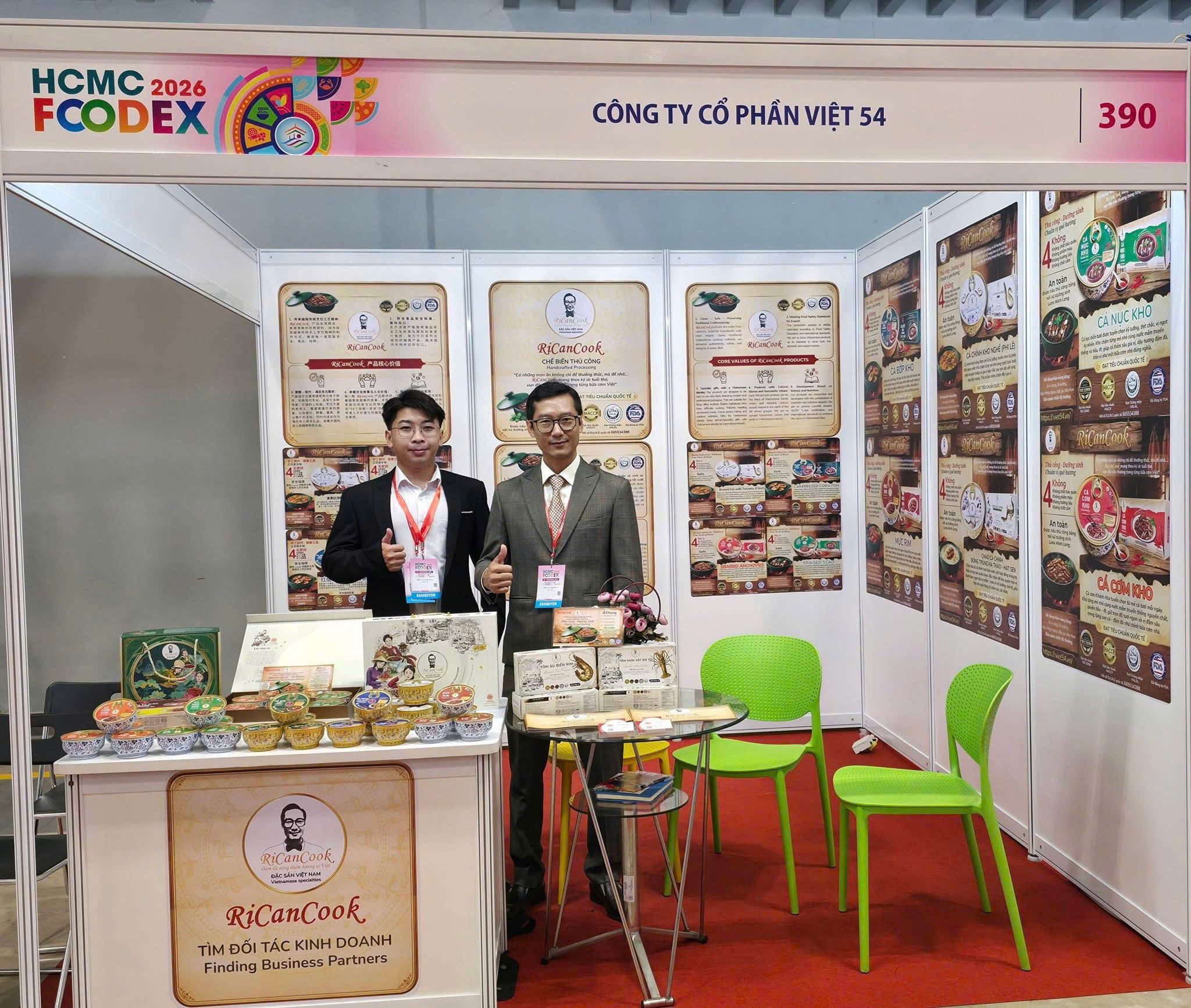 FOODEX 2026 – VIET54 & RICANCOOK TRONG HÀNH TRÌNH NÂNG TẦM ĐẶC SẢN VIỆT