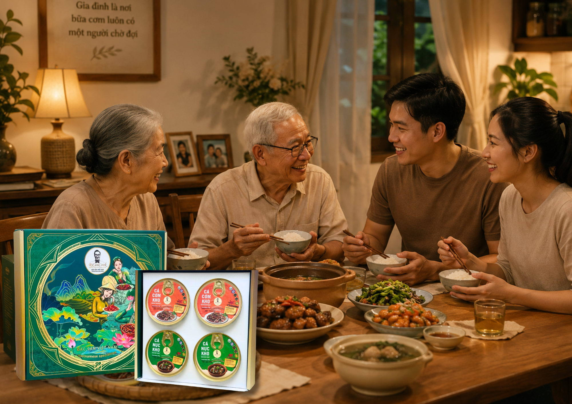 Món Ăn Tiện Lợi Cho Người Lớn Tuổi - Giữ Trọn Cảm Giác Bữa Cơm Nhà