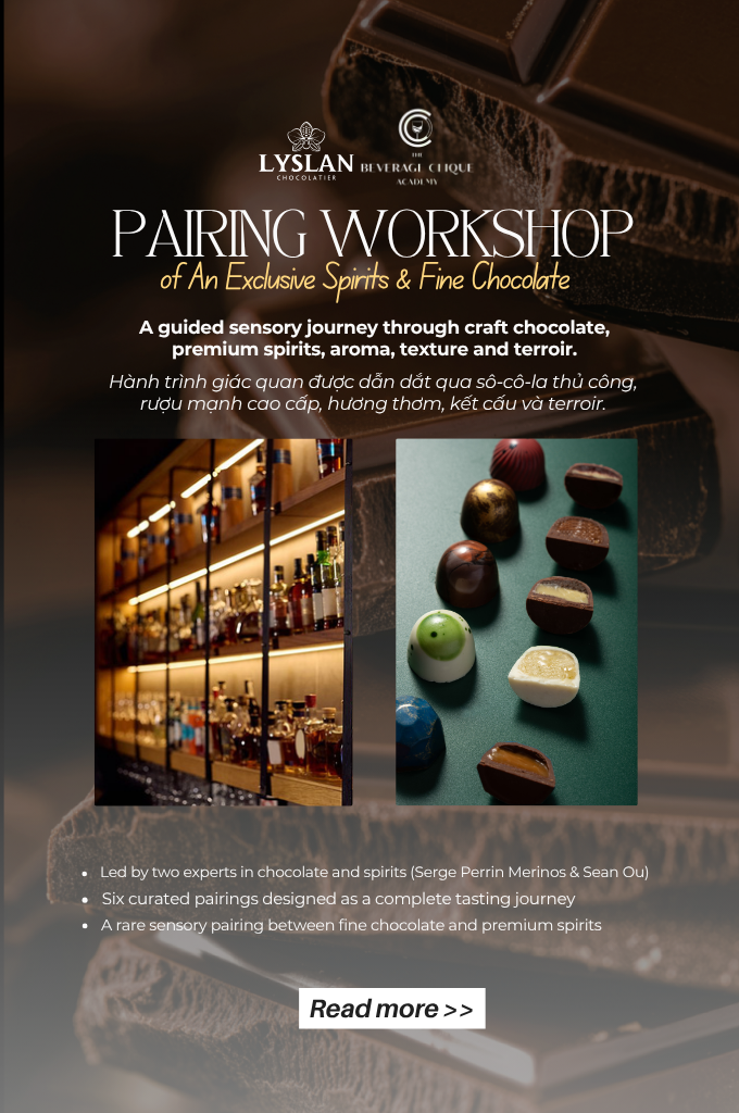 Workshop Pairing Socola & Rượu Mạnh LysLan | Hành Trình Khám Phá Nghệ Thuật Thưởng Thức