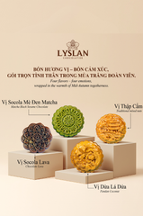 Moonlight Indulgence | Premium Chocolate Mooncakes by LysLan Chocolatier