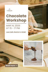 Workshop Socola Valentine Trắng tại Sài Gòn | Trải nghiệm socola thủ công LysLan