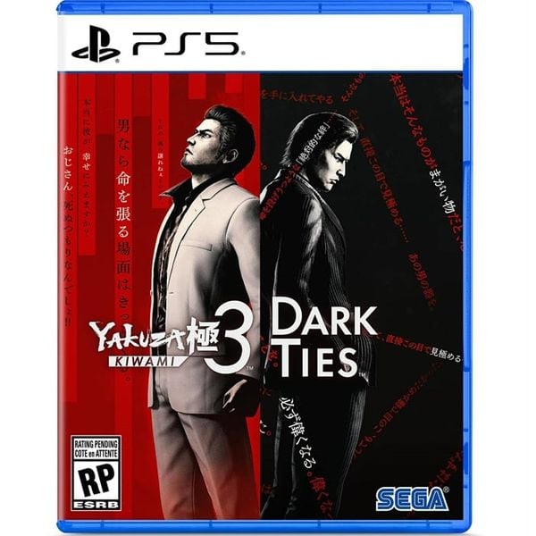Đĩa game PS5&nbsp;YAKUZA KIWAMI 3 Dark Ties
